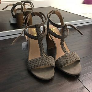 Taupe/Grey Size 6.5 Brash Sandals. Brand new.